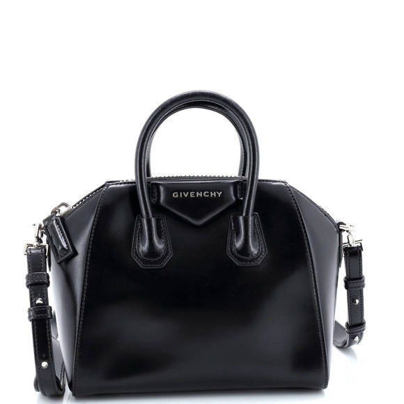 Givenchy Mini Antigona Bag Glazed Leather - Picture 1 of 6